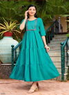 Paavi Rinaz Vol 2 Designer Fancy Wear Wholesale Anarkali Kurtis